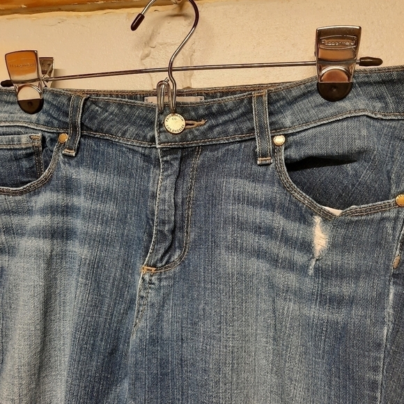 PAIGE Verdugo Ultra Skinny Destructed Decker 31 - Picture 6 of 15